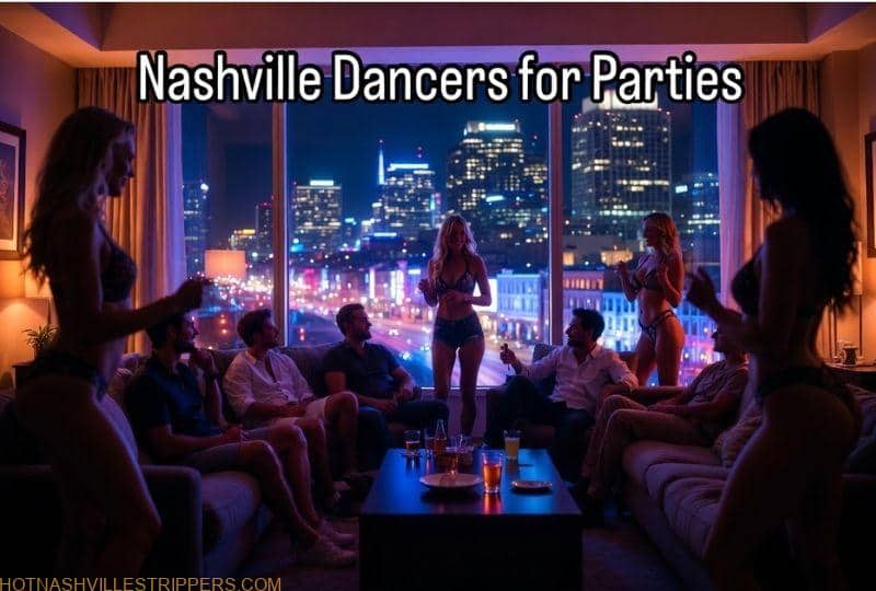 nashville-hotel-party-strippers-private-event Private Nashville party dancers entertaining guests at a luxury hotel bachelor party