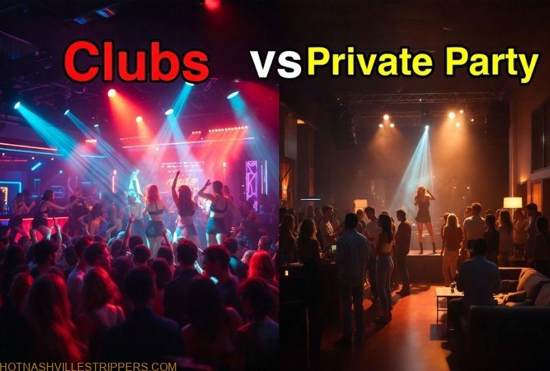 nashville strip clubs compared to private strippers in nashville