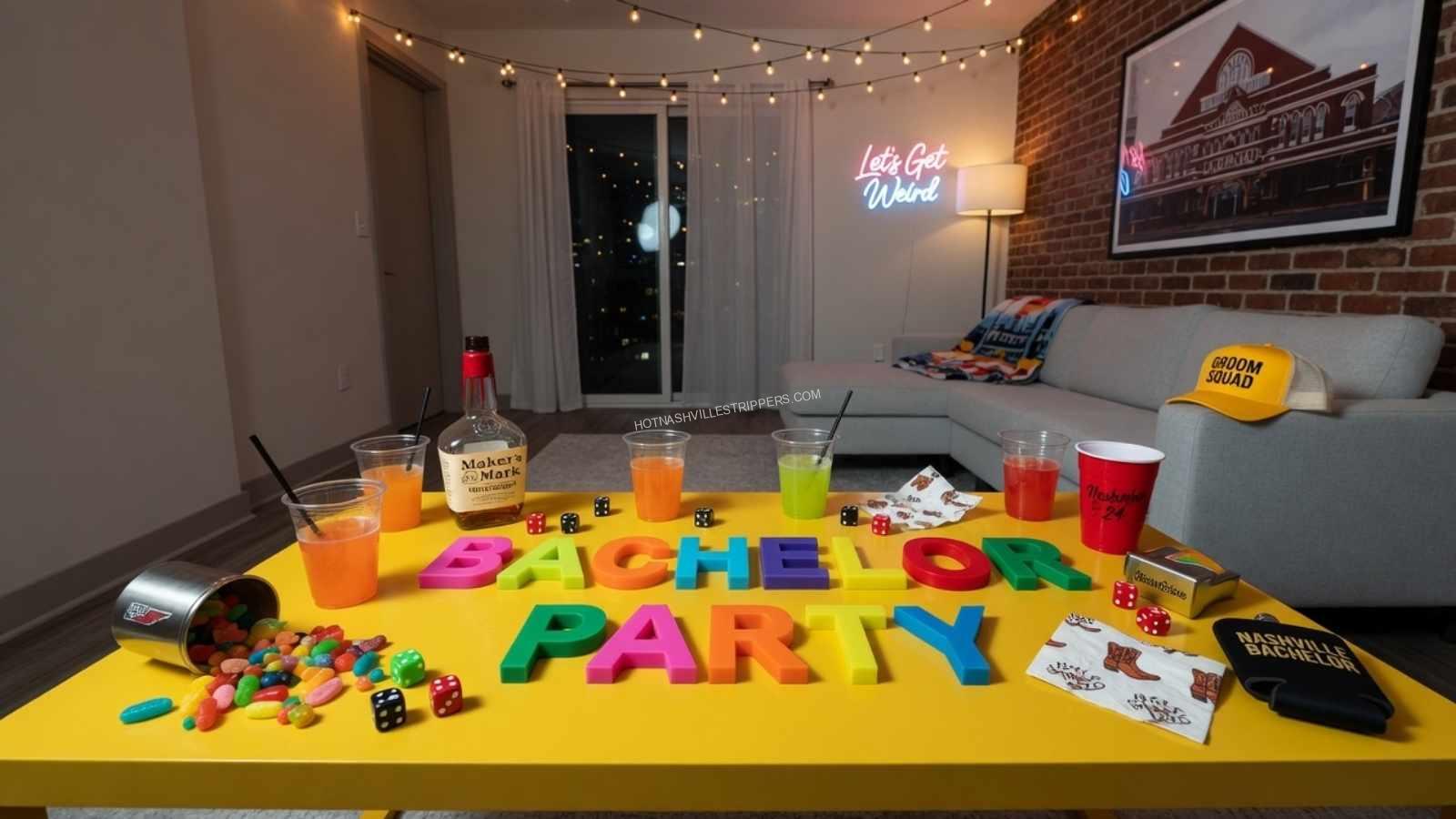Bachelor Party House Rules in Nashville