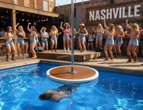 Topless Pool Party